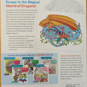 Magical Dragons Coloring Book