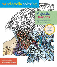 Load image into Gallery viewer, Magical Dragons Coloring Book