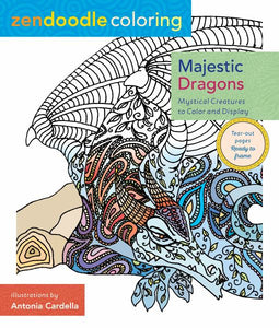 Magical Dragons Coloring Book