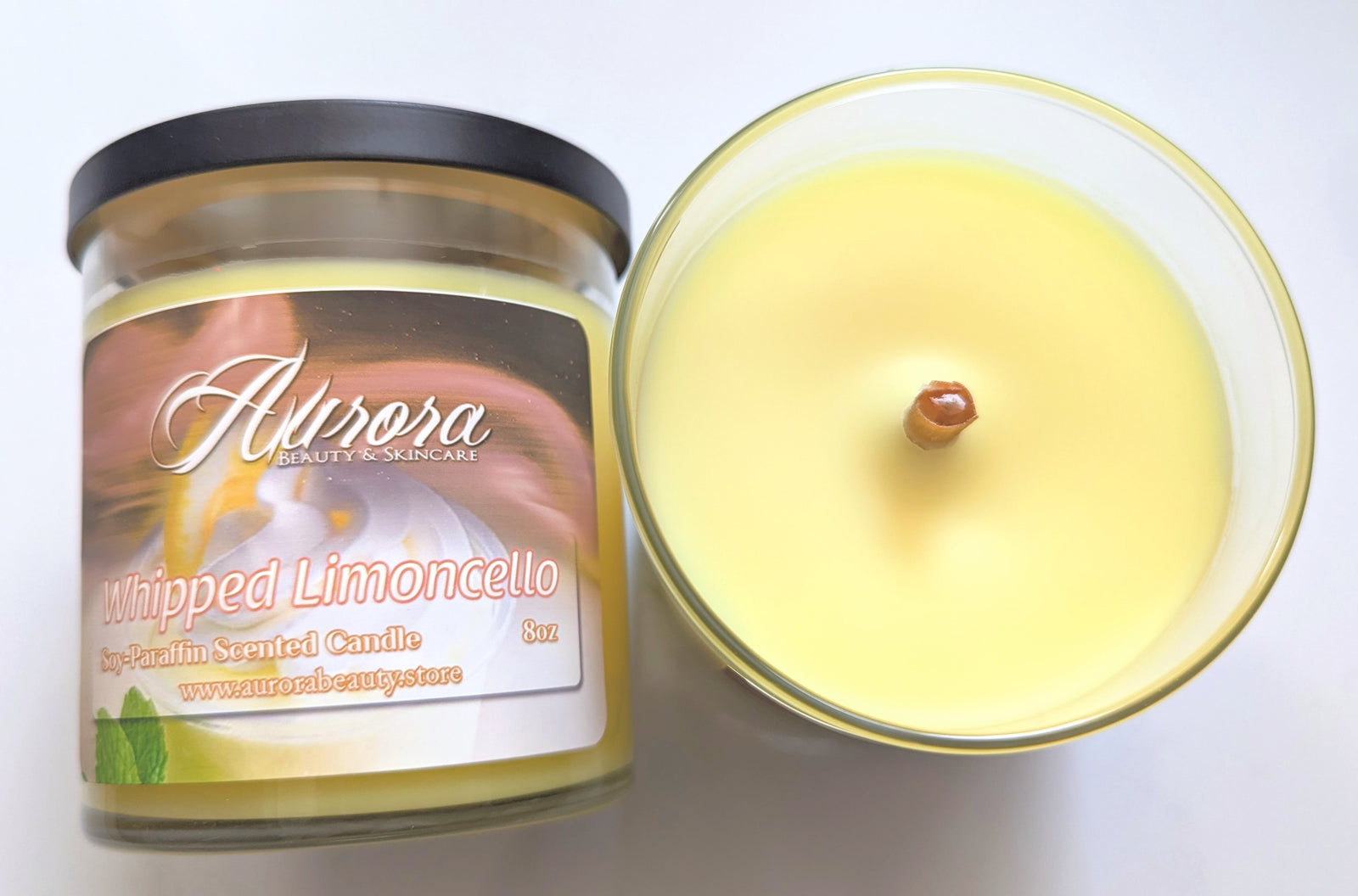 Vela batida de limoncello