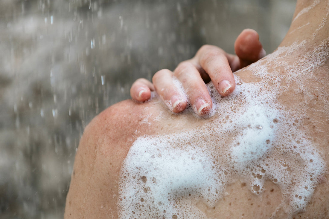 Gel de baño con manteca de karité
