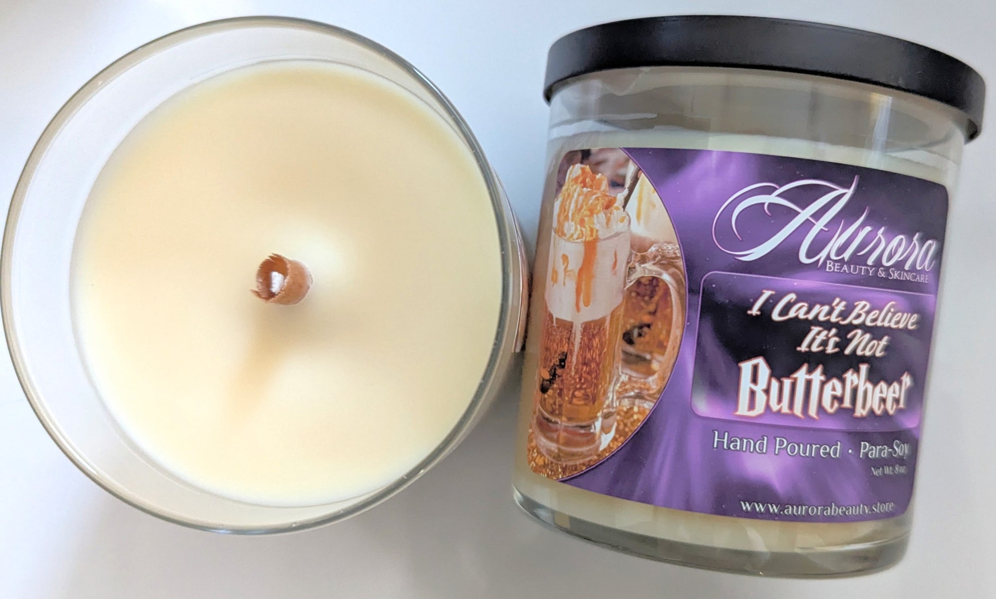 I Can't Believe It's Not Butterbeer Candle