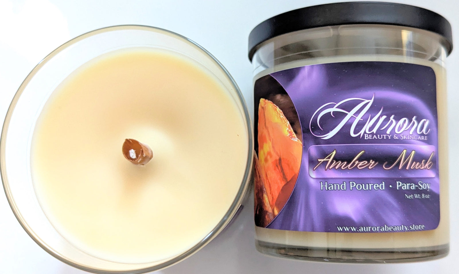 Amber Musk Candle