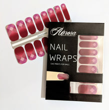 Load image into Gallery viewer, Pink Diamond Nail Wraps