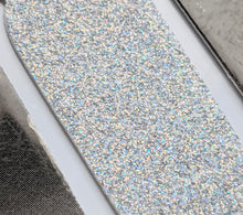 Load image into Gallery viewer, Grey and Silver Glitter Nail Wraps