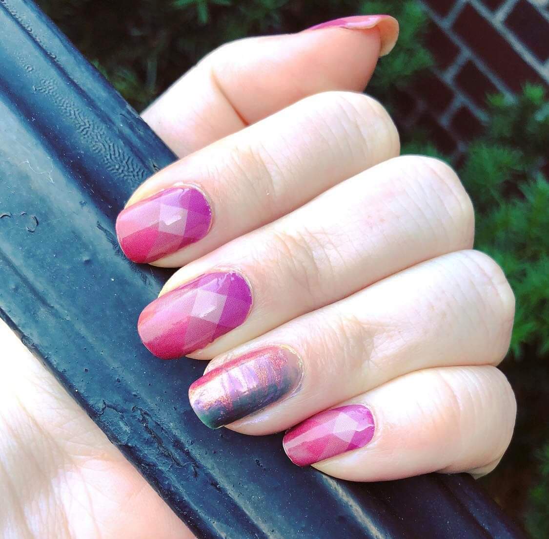 Pink Diamond Nail Wraps