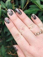Load image into Gallery viewer, Transparent Lace Nail Wraps